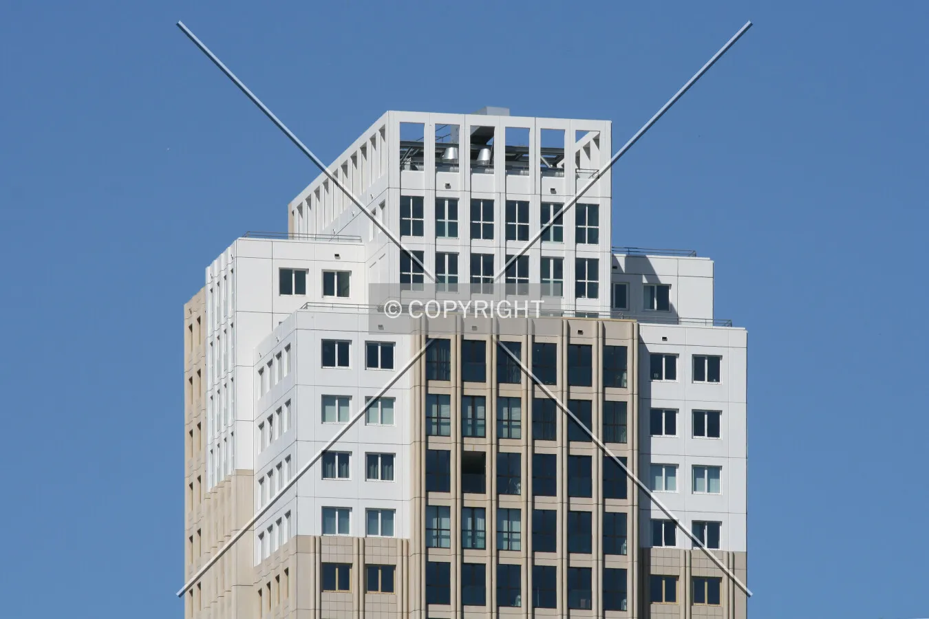 Top seen from the south