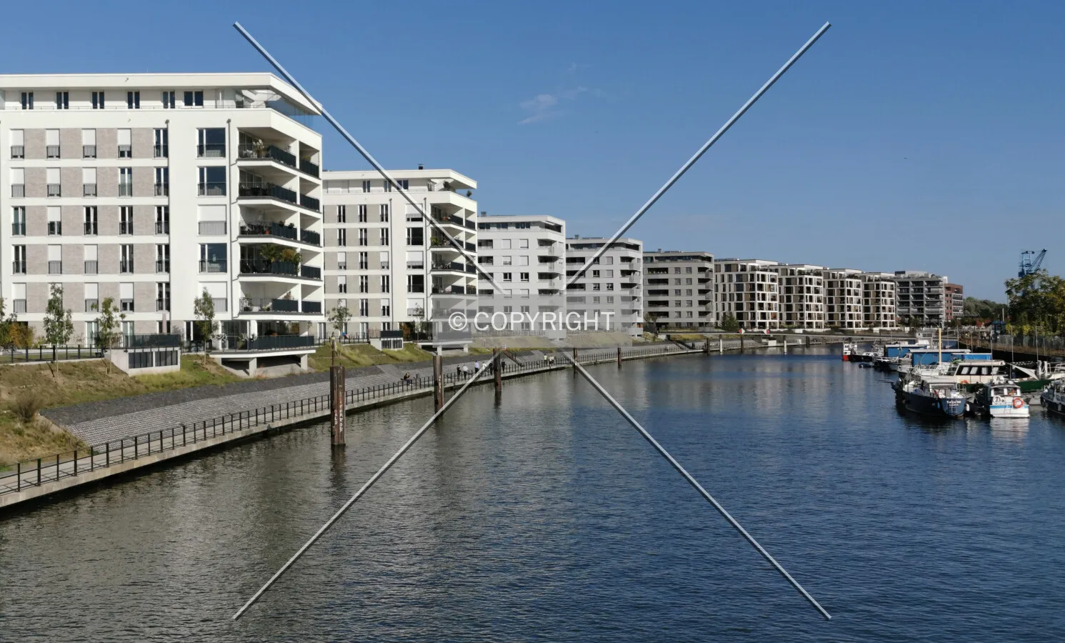 Hafen in Offenbach am Main