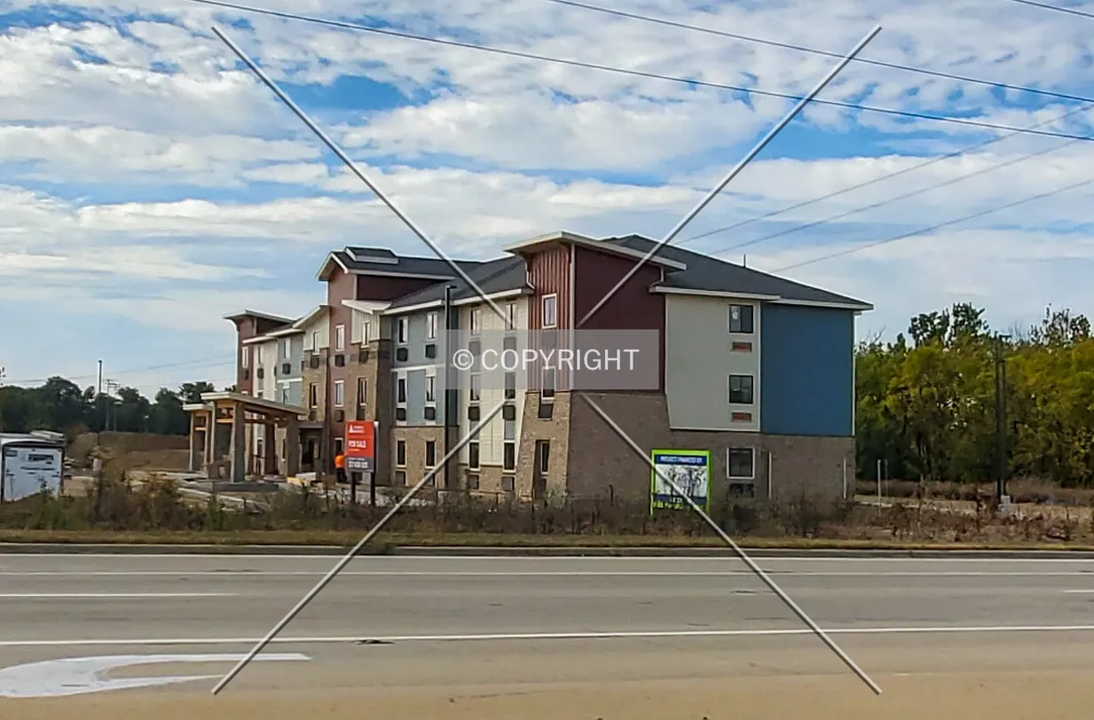 Southeast view during construction; October 19, 2019