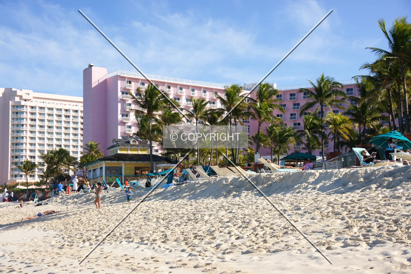 Beach of Paradise Island