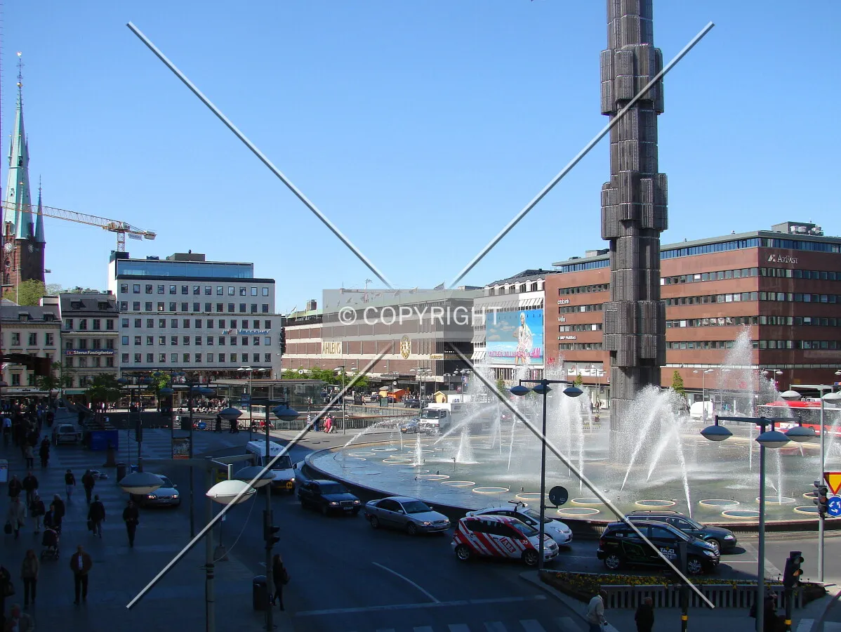 View from the east