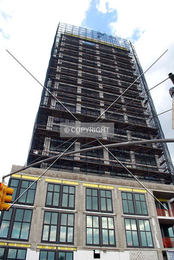 Looking up from 11th Avenue