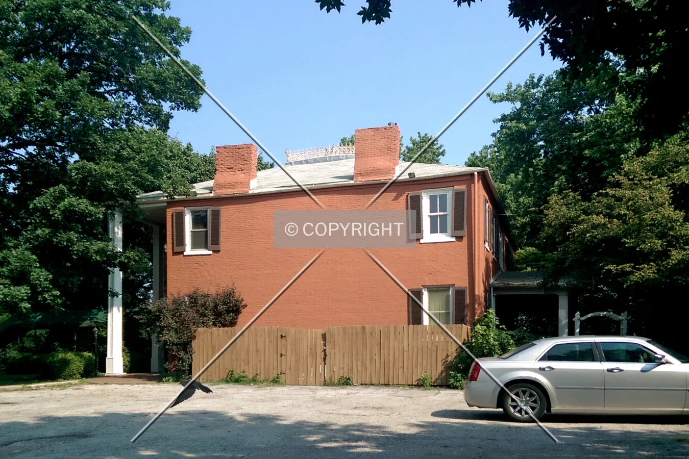 View from the southeast; July 19, 2014