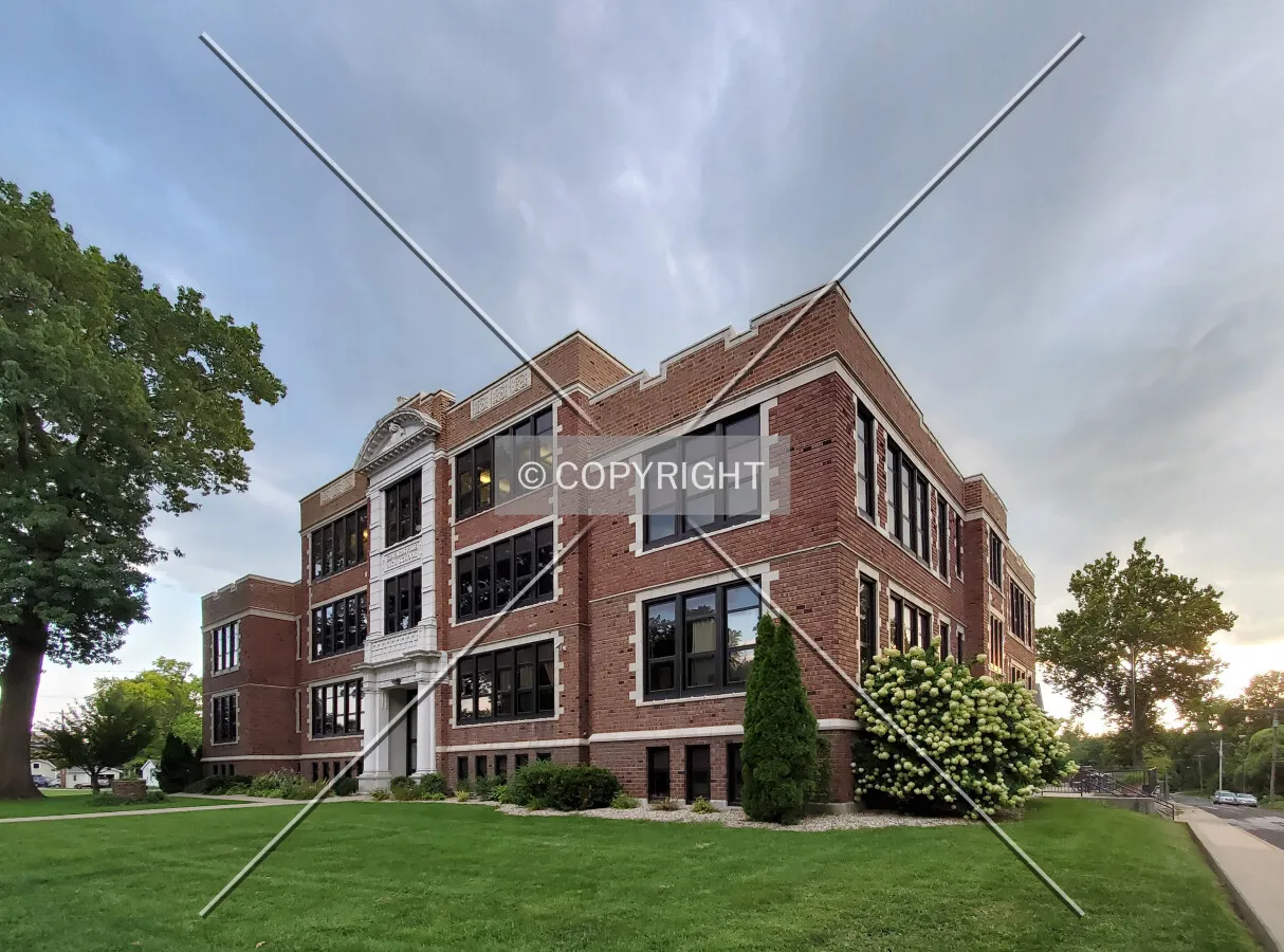 Northeast view, Tuesday August 18, 2020