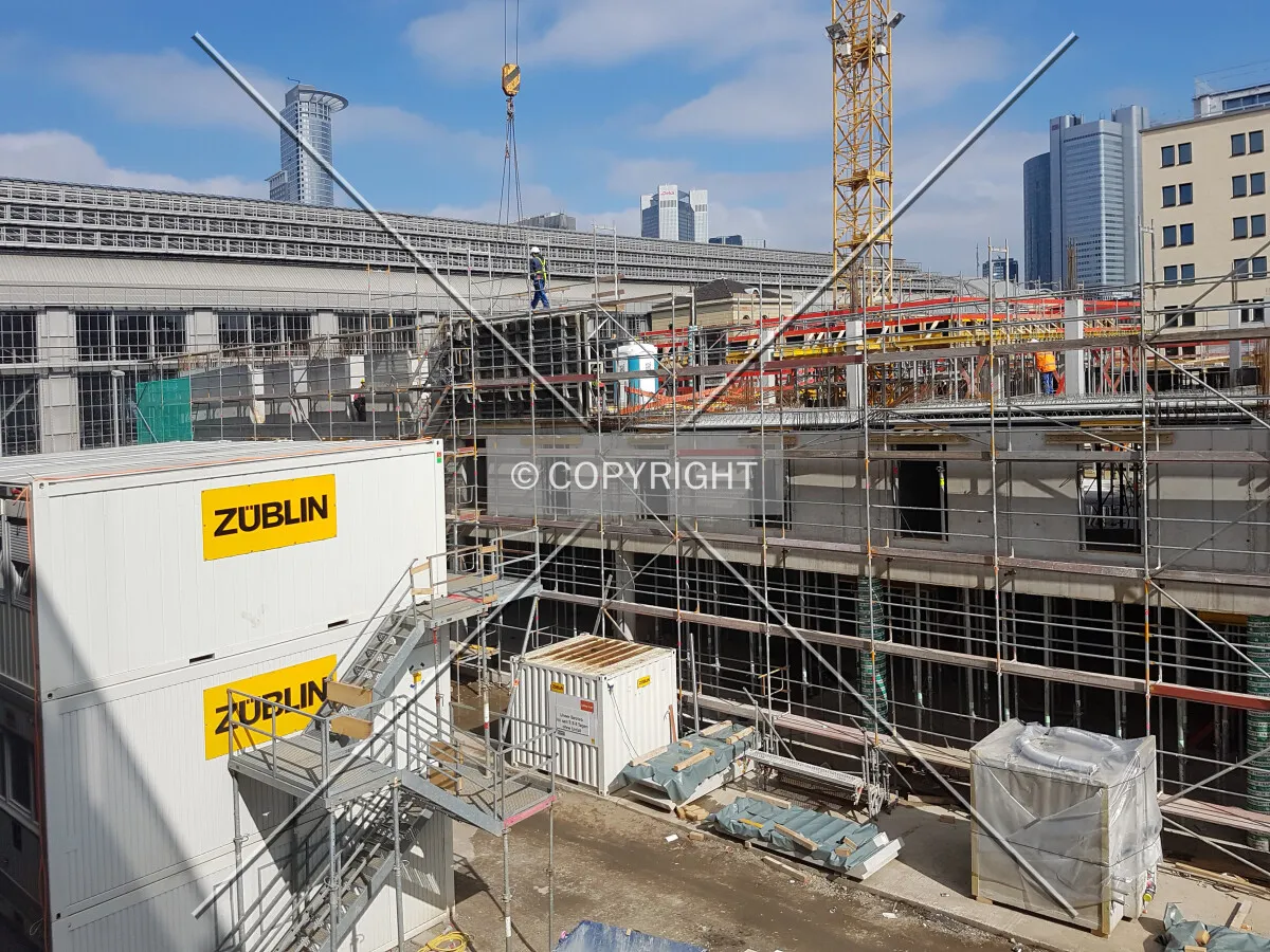 Züblin construction containers