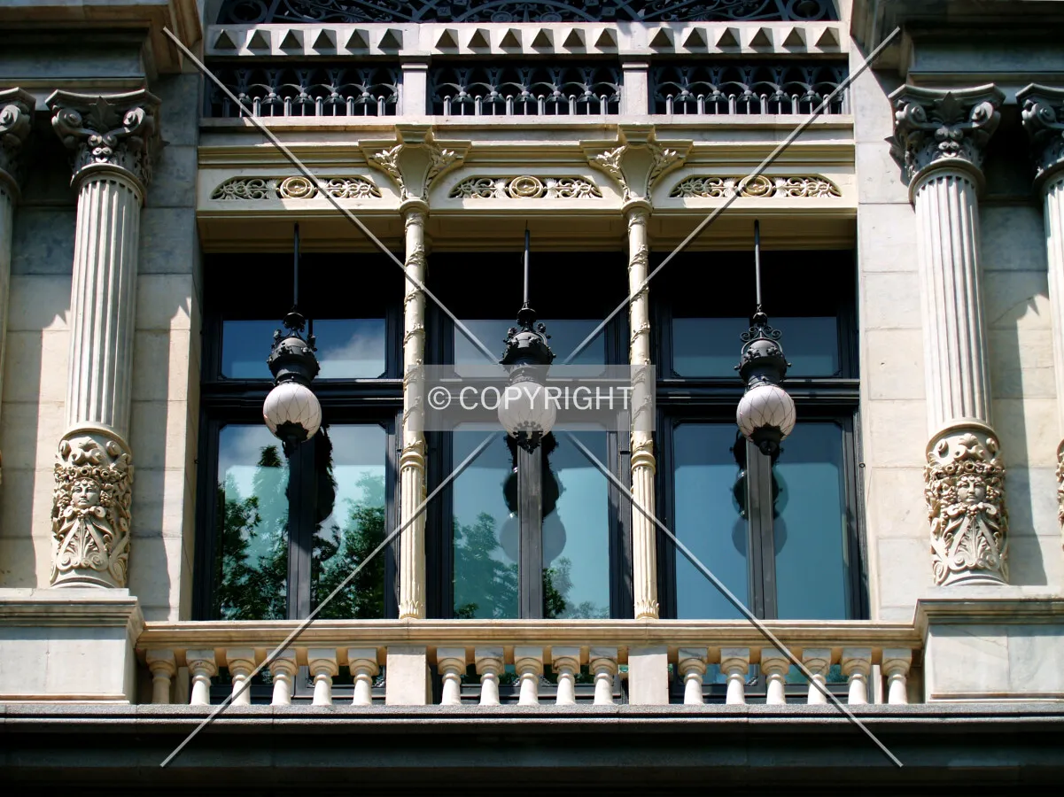 Detail of facade