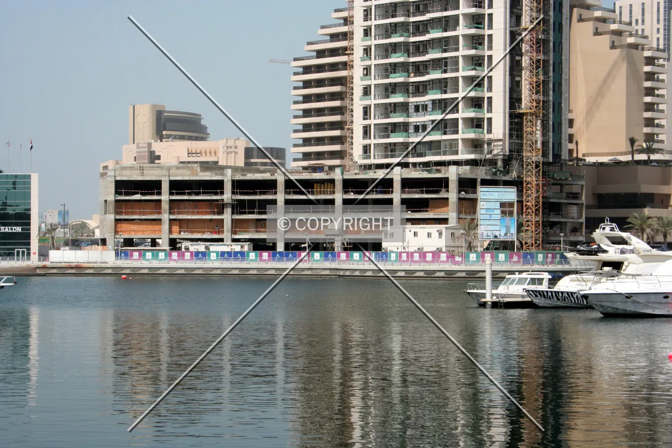 View of the base