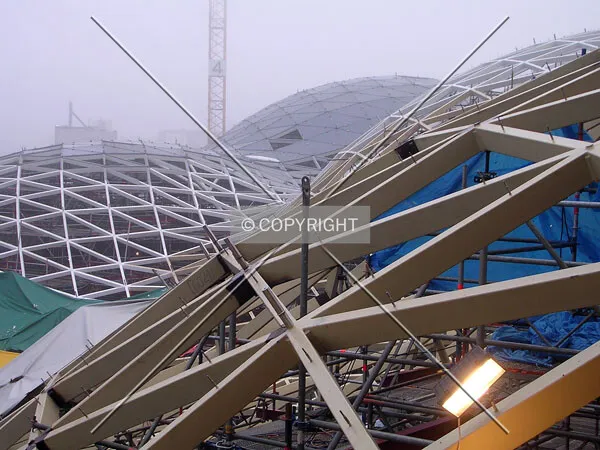 The roof structure