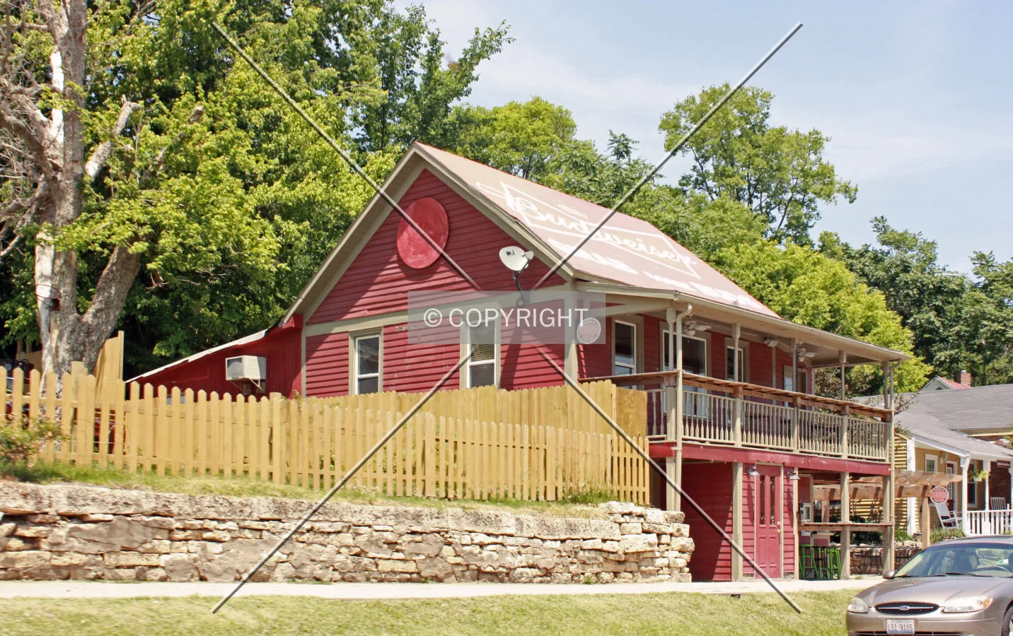 View from the southwest; June 14, 2019