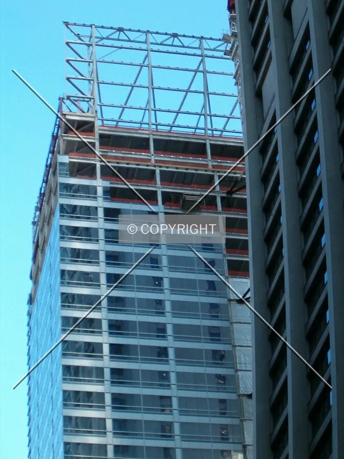 Top viewed from northwest corner