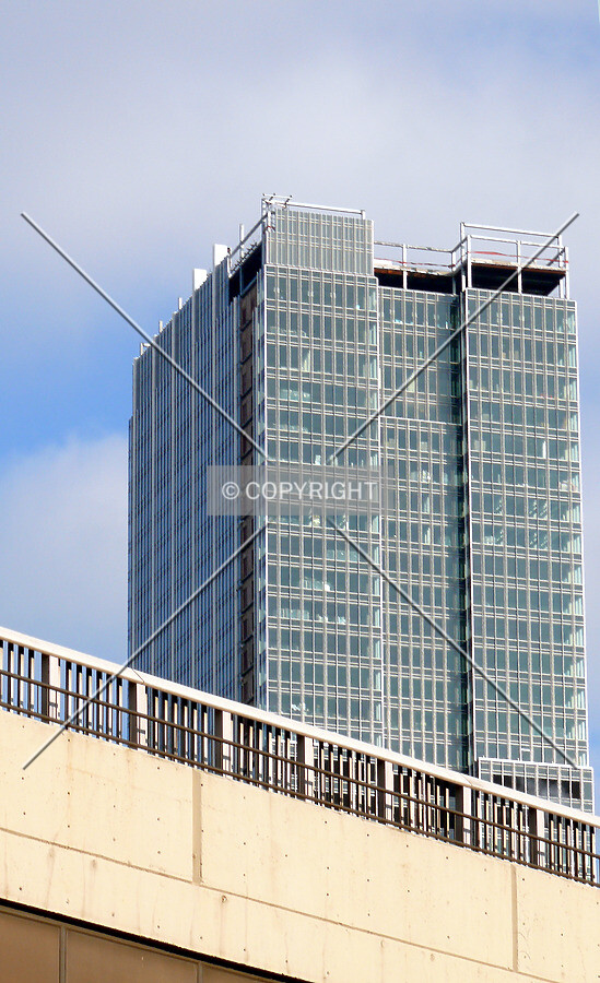 View to the southwest from the north branch of the Chicago River