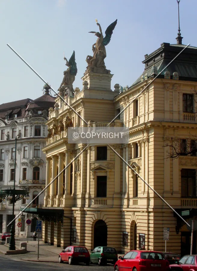 The theater as seen from the eastern side