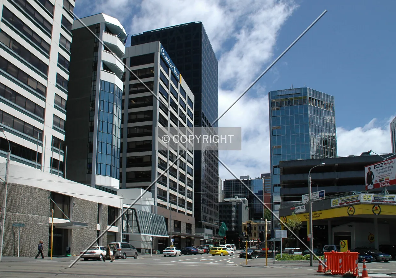 Looking up Willeston Street