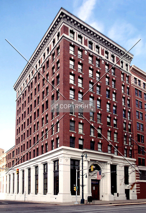 View from the southeast across Main Street