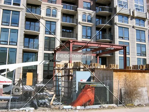 Future main entrance from Grant Street