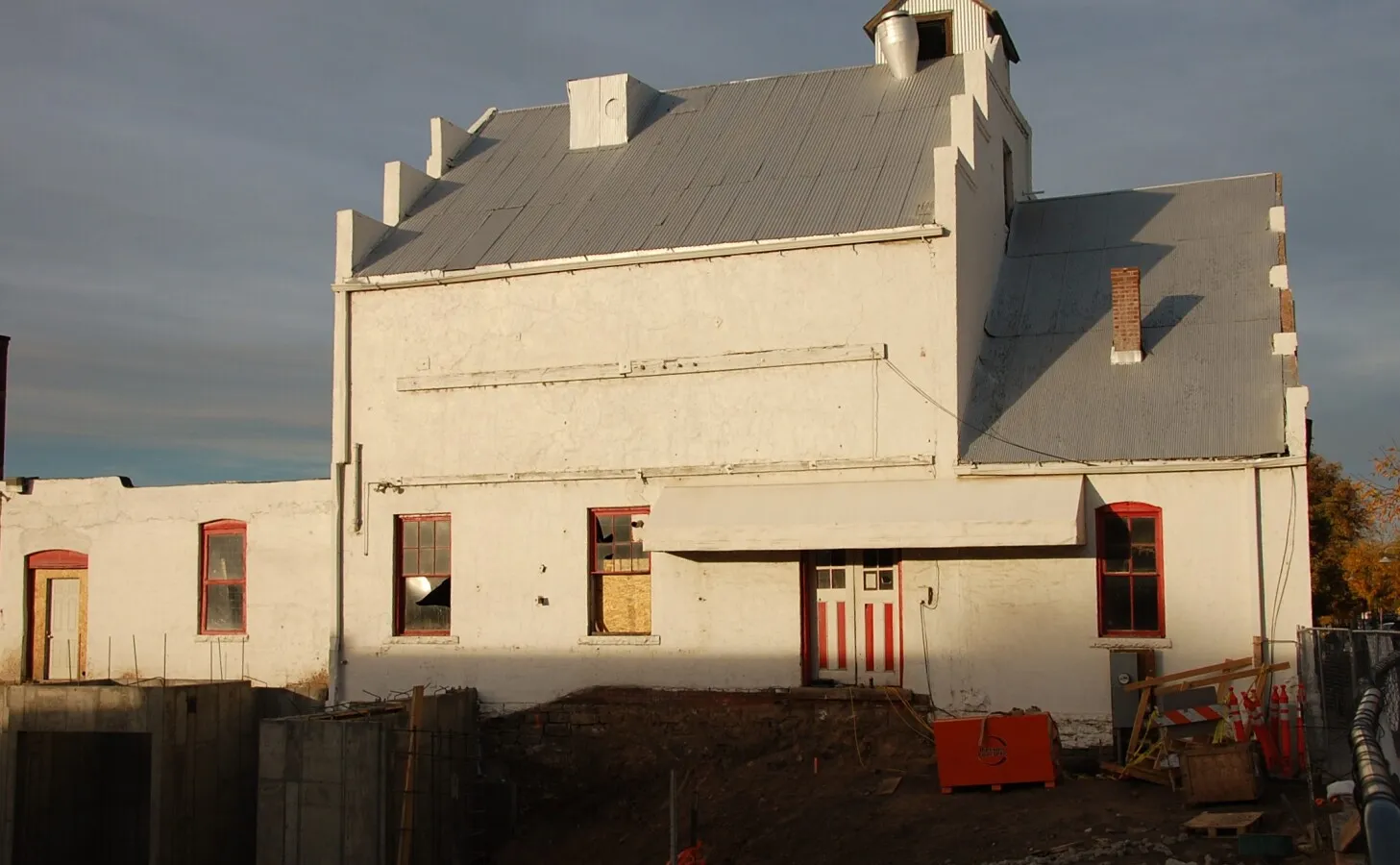 View to the northeast