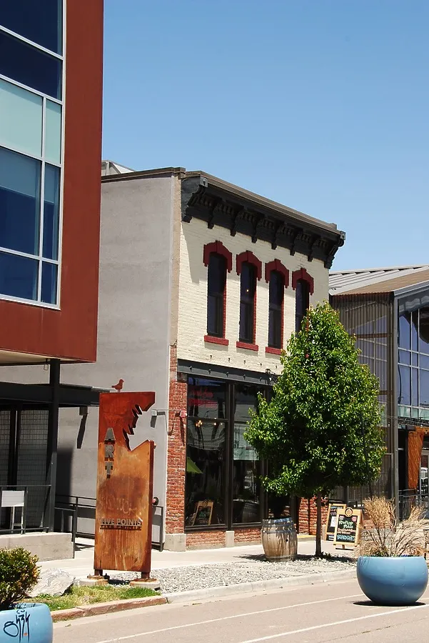View to the north