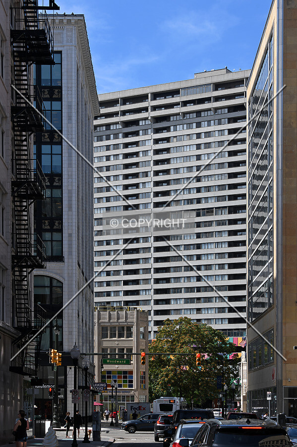 View from the northeast