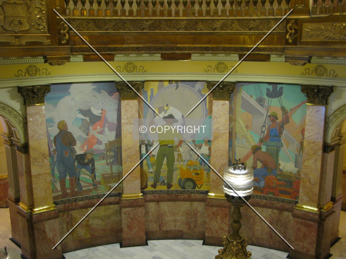 Interior mural