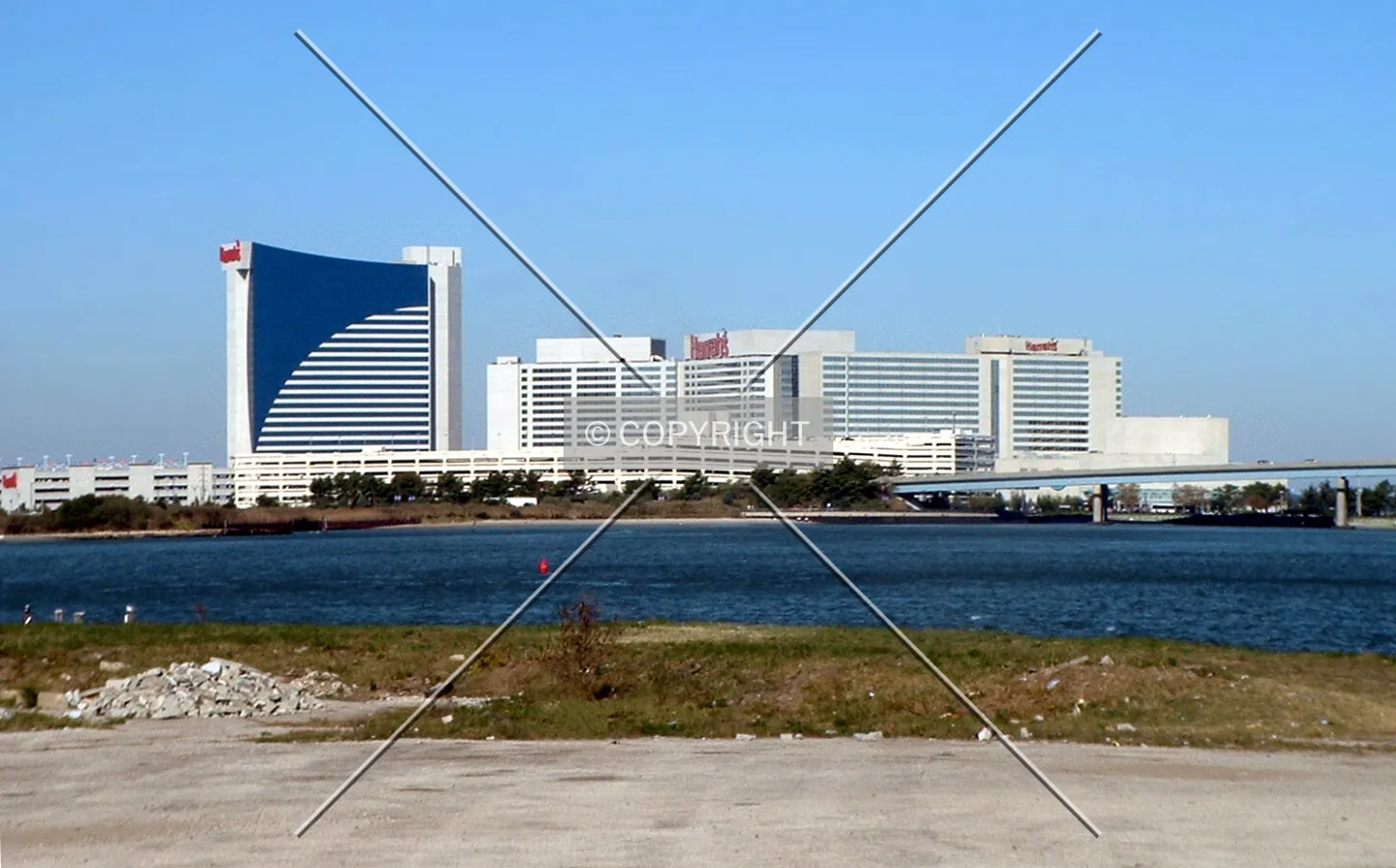 View from the southeast