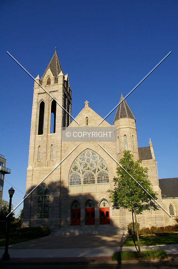 Looking east