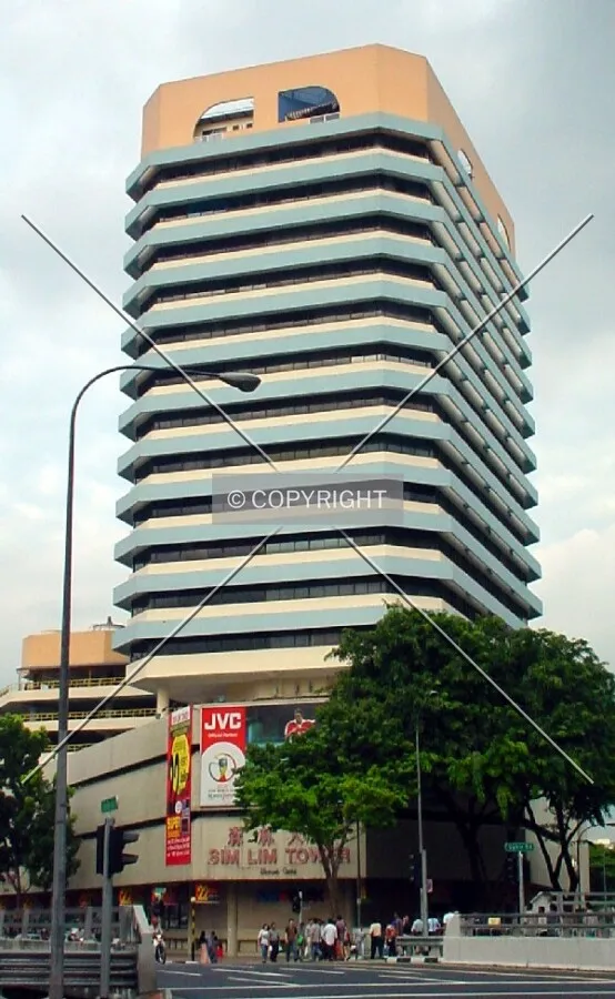 Evening shot from Bencoolen Street