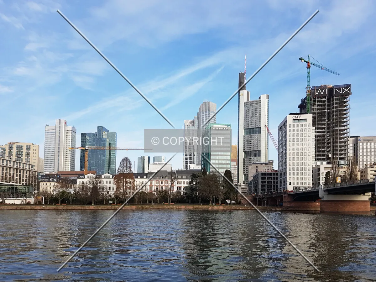 Frankfurt CBD in March 2017
