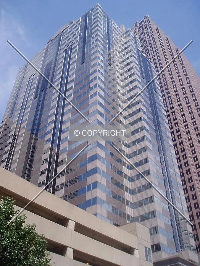 Southwest view with Bell Atlantic Tower on
right