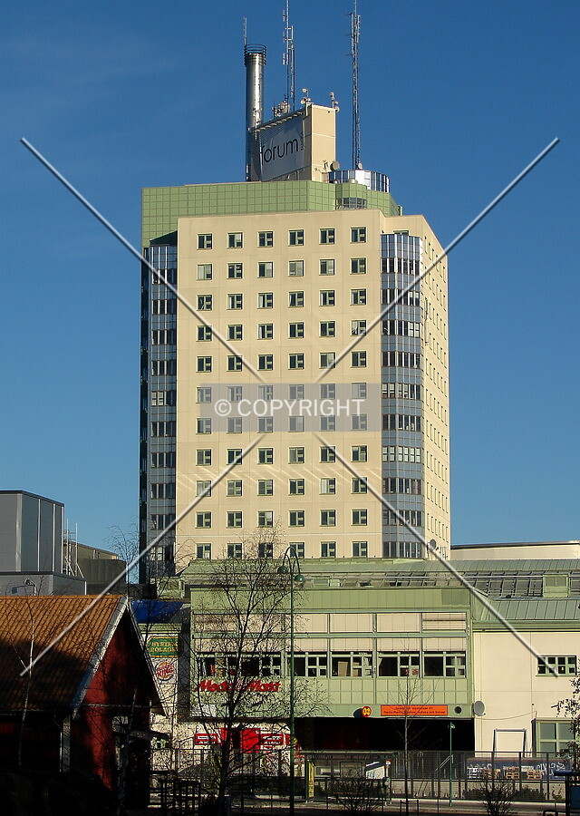 View from the west