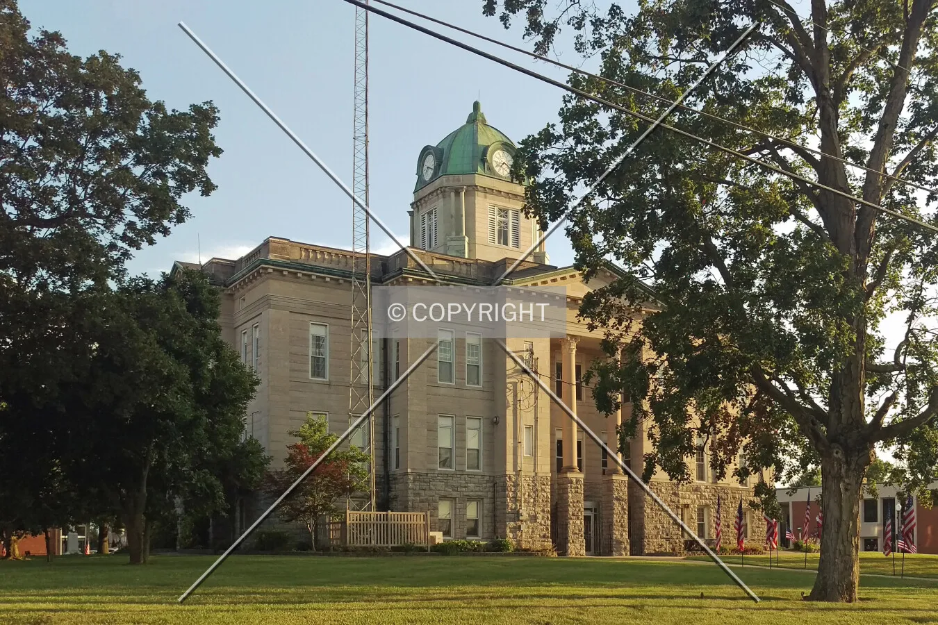 Southeast view; July 4, 2019