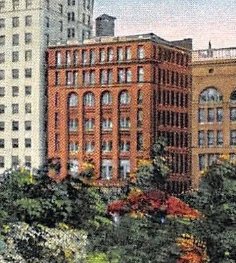View from the southeast