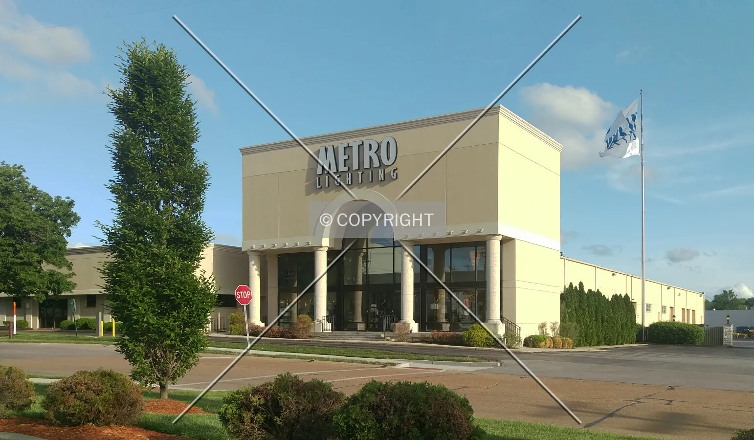 View from the northwest; May 16, 2015