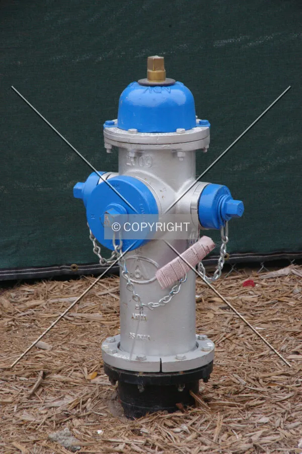 A fire hydrant