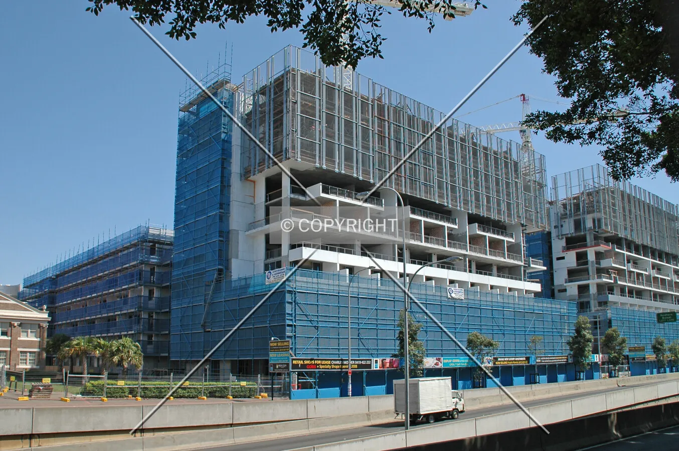 As seen from the southeast