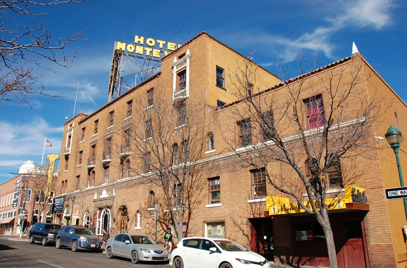 View from the southeast