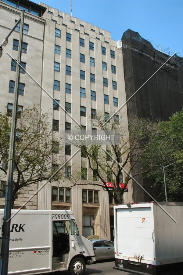 East facade from across 15th Street NW