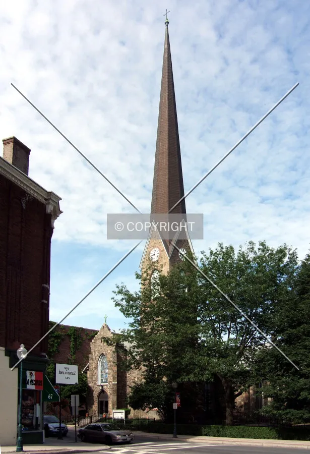 View from the northeast at North and Orchard streets