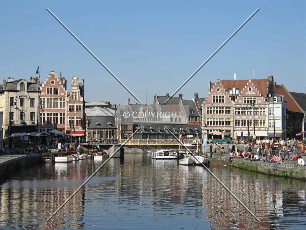 View on the Leie River