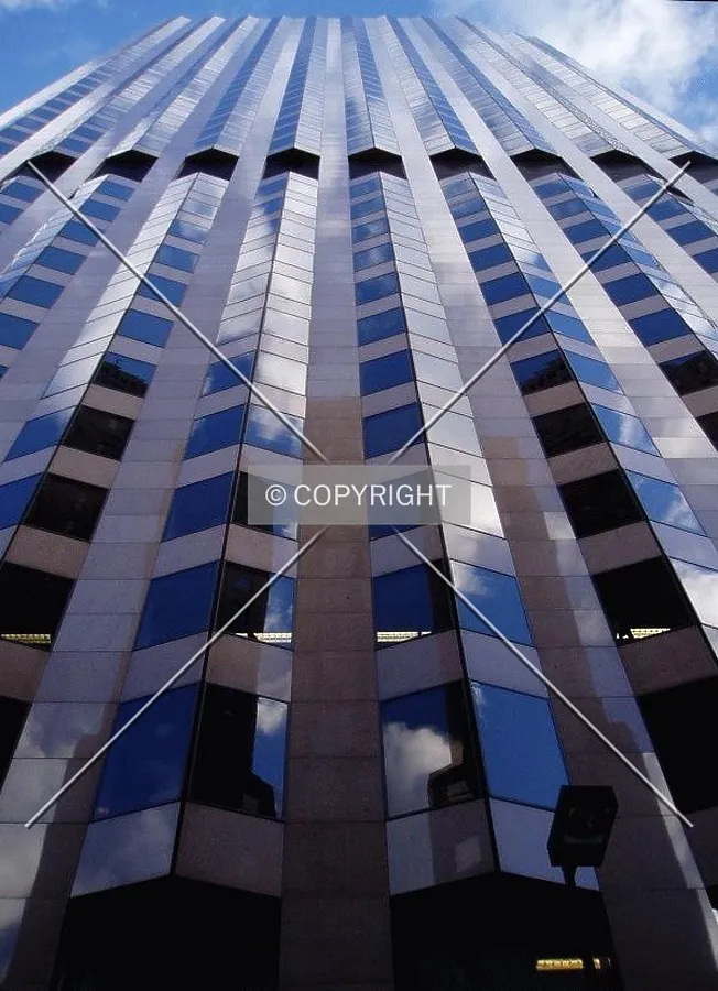 The west side from below on Haynes Street