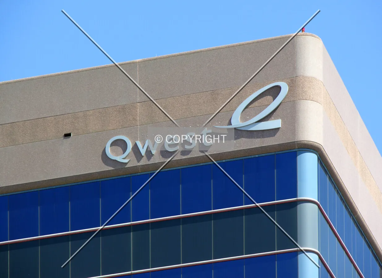 Upper signage on the southeast corner