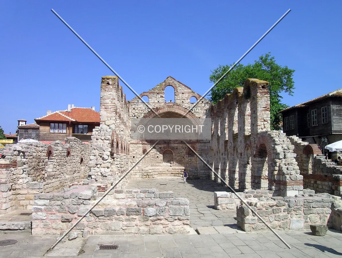 Eastern view of the building