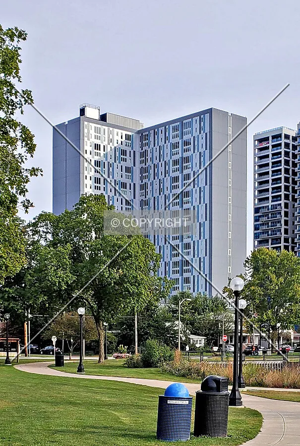 Northwest view; October 13, 2020