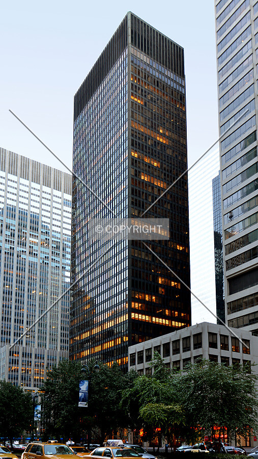 View from the southwest on Park Avenue