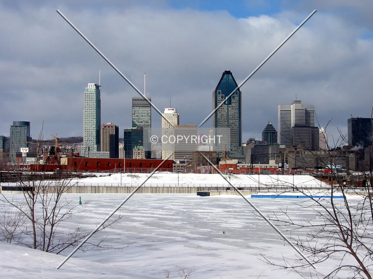 Skyline view from the south