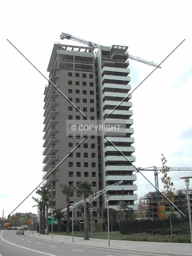 General view of the building status