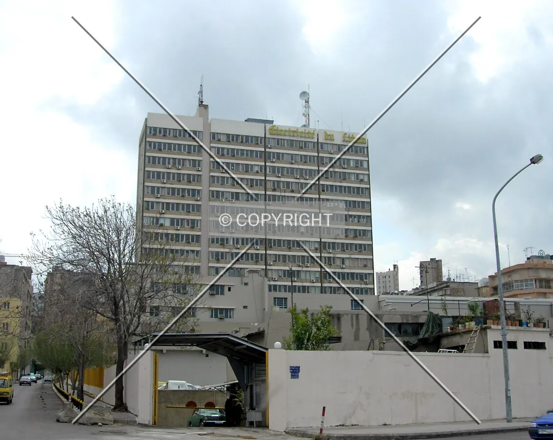 As seen from Avenue Charles Helou