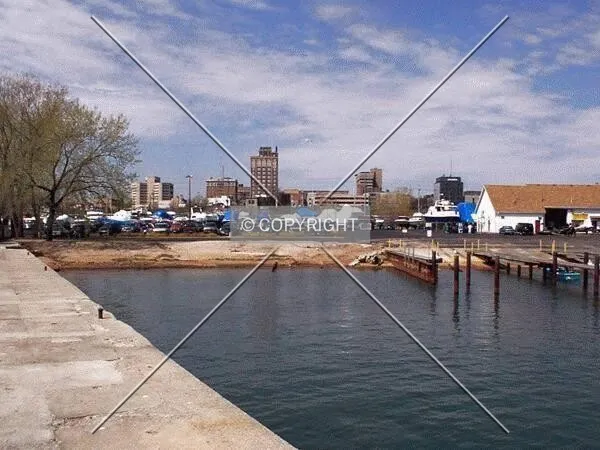View from the harbor