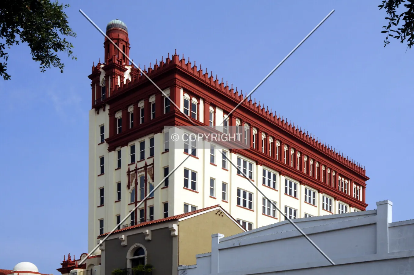 View from the southeast