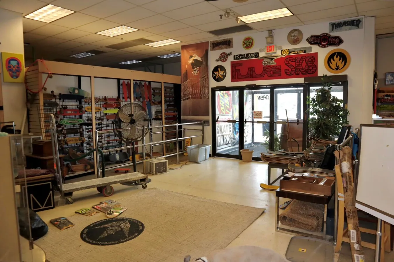 Interior view; May 22, 2023