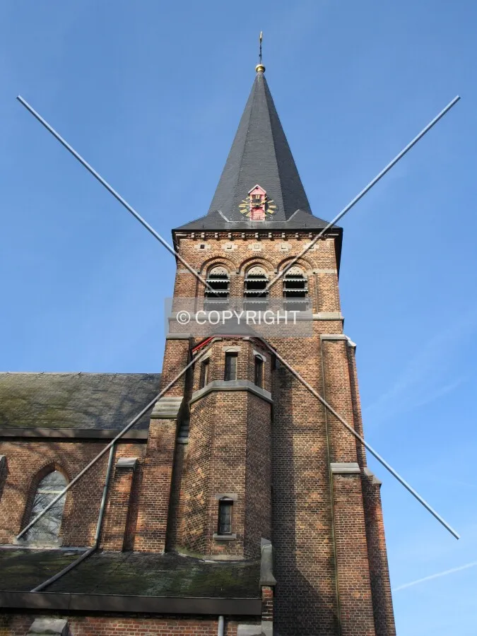 Looking up from the southeast